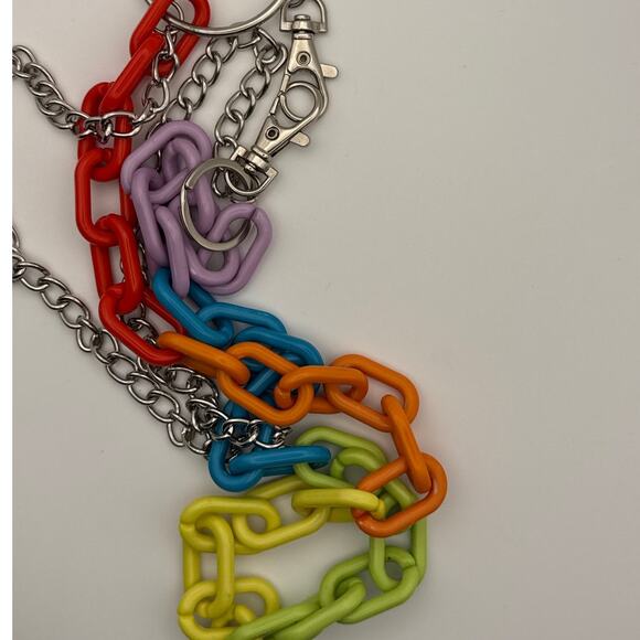 Colorful Handmade Chain Accent for Belt, Bag, or Necklace - Picture 11 of 11